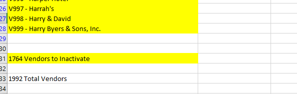 Sage Intacct vendor CSV import