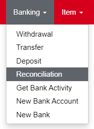 Restaurant365 bank statement reference